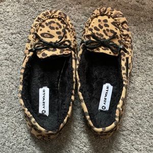 Cheetah moccasins